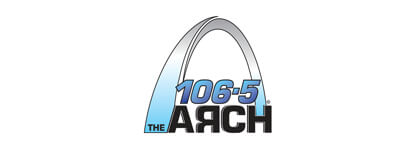 106.5 The ARCH logo