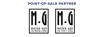 Point-of-Sale Partner: Mister Guy Women's and Men's stores
